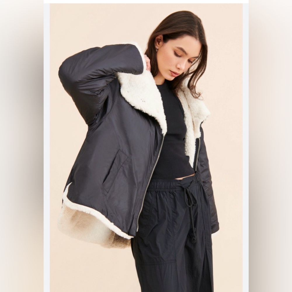 Free People | We The Free Isra Cozy Puffer Jacket - Reversible NWOT